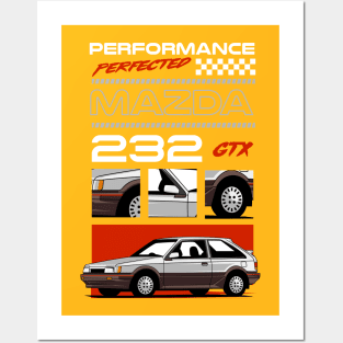 Mazda 323 GTX Perfect Performance Posters and Art